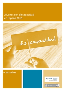 Portada del Estudio Jóvenes con discapacidad en España 2016