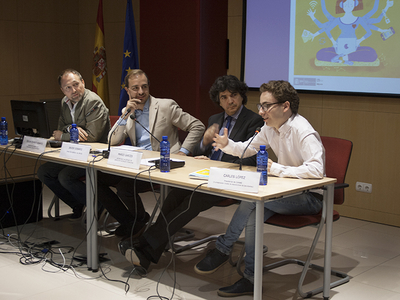 Interviene el Presidente de la Confederación Estatal de Asociaciones de Estudiantes (CANAE) Carles López