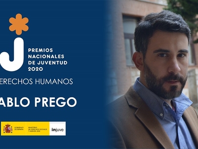 Pablo Prego Meleiro, Premio Nacional de Juventud 2020. Derechos Humanos