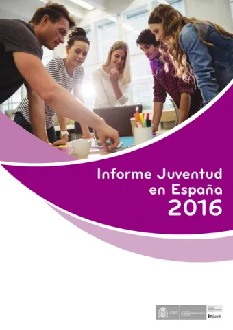 Portada del Informe Juventud en España 2016