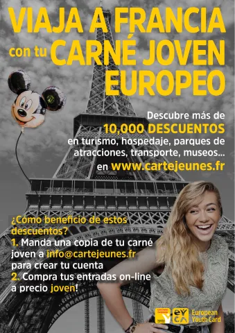 Disfruta de Francia con el Carné Joven Europeo