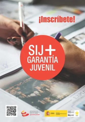 Portada del folleto informativo proyecto SIJ y Garantía Juvenil