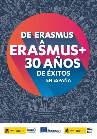 'De Erasmus a Erasmus+. 30 años de éxitos en España' de Ediciones Injuve
