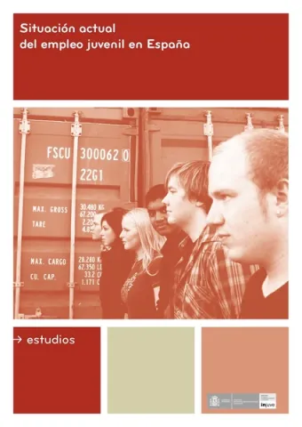 Portada Estudio Injuve Situación actual del empleo juvenil en España