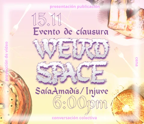 Invitación evento de clausura