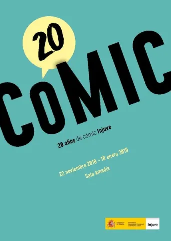 Portada 20 años de cómic Injuve 