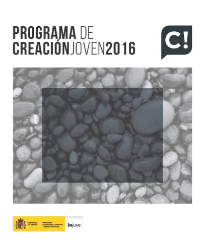 Portada Catálogo Programa de Creación Joven 2016