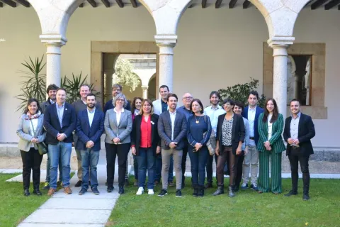 Foto de grupo Consejo Interterritorial de Juventud en Mérida