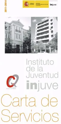 Portada Carta de Servicios Instituto de la Juventud, Injuve