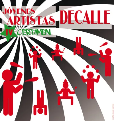 Cartel del IV Certamen Jóvenes Artistas Decalle