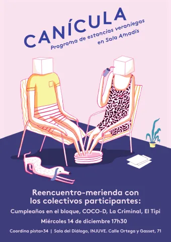 Reencuentro-merienda con los colectivos participantes en Canícula