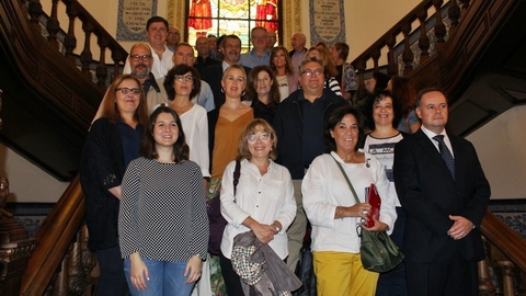 Participantes en la reunión del programa Campos de Voluntariado, en Ceuta