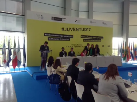 Rubén Urosa participa en la XVII Conferencia Iberoamericana de Ministros. 