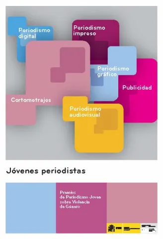 Díptico informativo Premios de Periodismo Joven sobre Violencia de Género 
