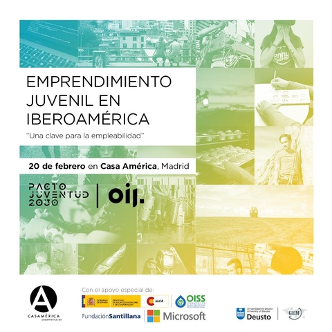 Informe de Emprendimiento Juvenil en Iberoamérica de la OIJ