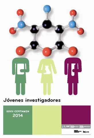 Portada del folleto informativo del XXVII Certamen Jóvenes Investigadores 2014