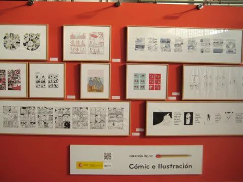 Exposición Cómic Injuve 2012 en Ficomic. Barcelona