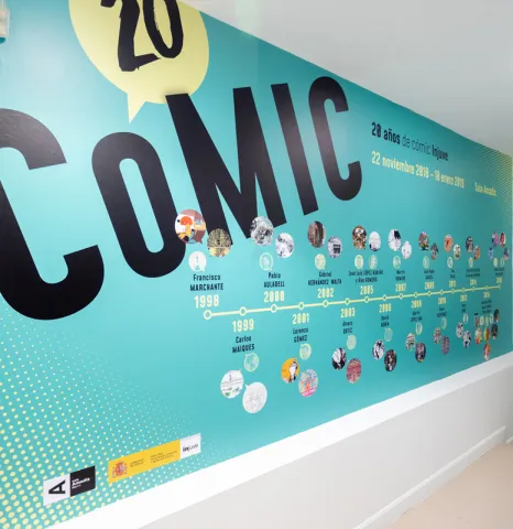 Expo C&oacute;mic 20. Fotograf&iacute;a Marta Huertas.