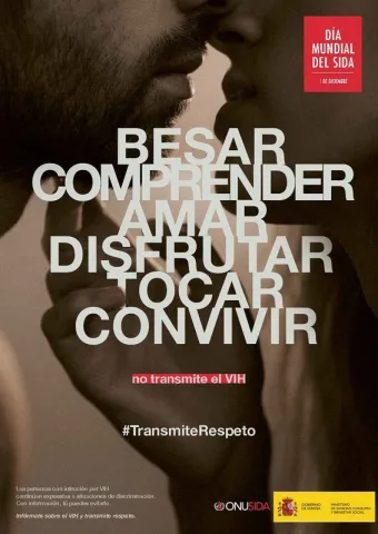 Cartel de la Campaña Día Mundial del Sida 2020