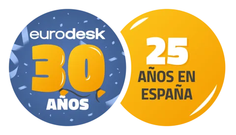 Logo 30 años Eurodesk