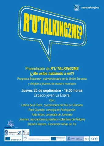 Cartel presentaci&oacute;n erasmus