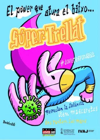 Cartel joveresponsable supertrellat