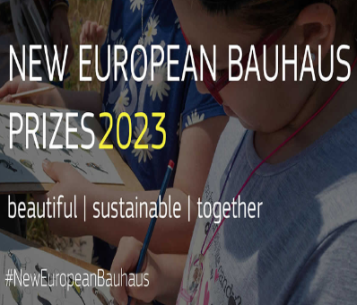 Imagen Nuevos Premios Europeos Bauhaus 2023.