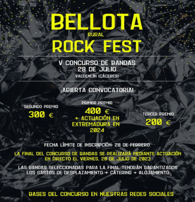 Imagen V Concurso de bandas Bellota Rock