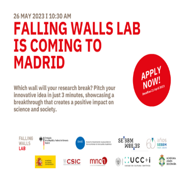 Imagen Falling Walls Lab Madrid 2023