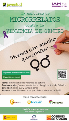 Imagen del IX Concurso de Microrrelatos contra la Violencia de Género