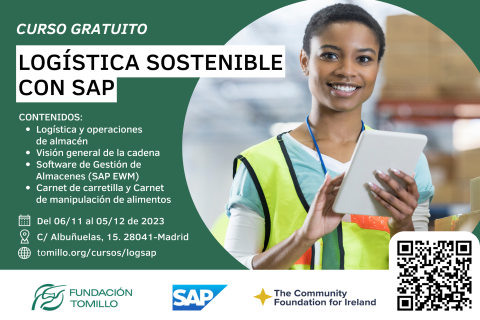 Imagen Curso Logística Sostenible con SAP. Fundación Tomillo