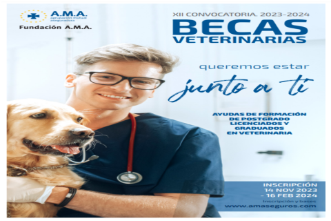 Imagen Becas de postgrado veterinarias  Fundación  A.M.A.