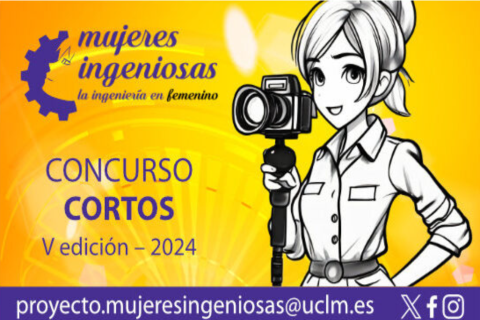 Imagen V Concurso: “Mujeres Ingeniosas en Corto”. UCLM