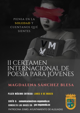 Imagen II Certamen Internacional de Poesía para Jóvenes Poetas "Magdalena Sánchez Blesa"