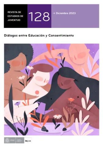 Portada de la Revista de Estudios de Juventud 128
