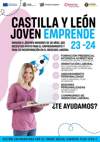 Imagen de la formación Castilla y León Joven Emprende 23-24