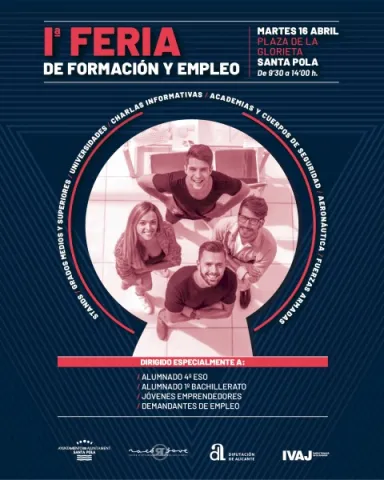 Imagen de la Feria de Formación y Empleo de Santa Pola