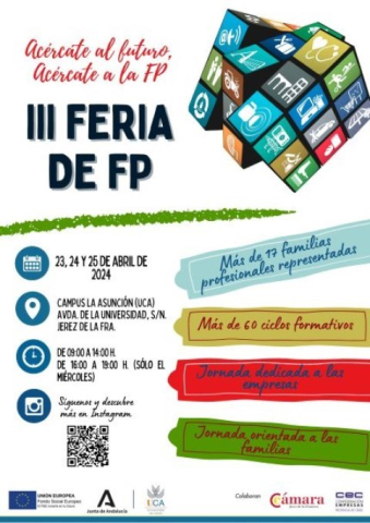 Imagen de la Feria de FP en Jerez