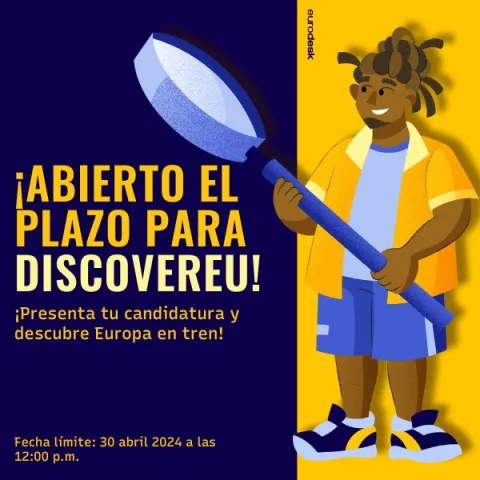 La Comisión ofrece 35 500 bonos de viaje gratuitos de DiscoverEU para jóvenes