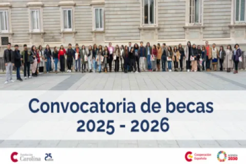 Imagen Becas de la Fundación Carolina 2025-2026
