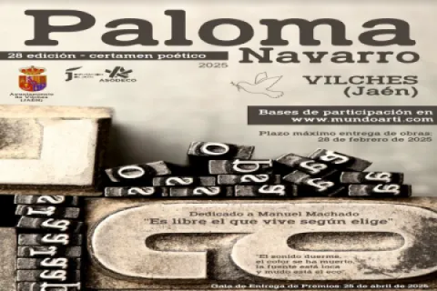 Imagen XXVIII Certamen Poético “Paloma Navarro”