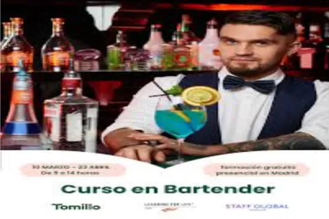Imagen Curso en Bartender - Fundación Tomillo