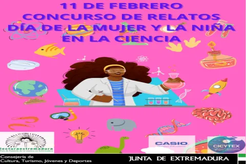 Imagen Concurso de relatos  “La mujer y la niña en la ciencia” 2025