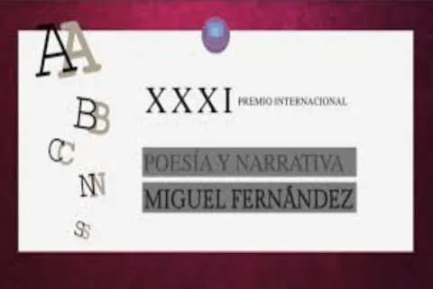Imagen XXXI Premio internacional de poesía y narrativa Miguel Fernández