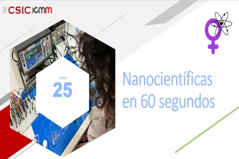 Imagen III Concurso de Nanocientíficas en 60 segundos