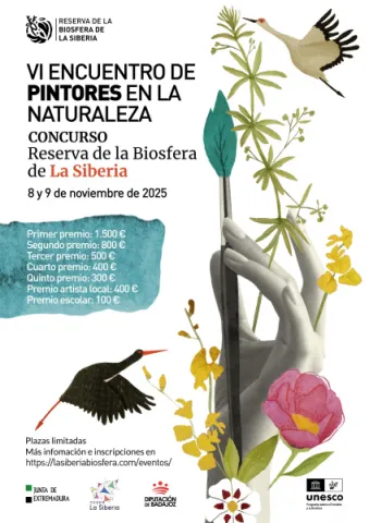 Imagen del Encuentro de Pintores en la Naturaleza Concurso Reserva de la Biosfera