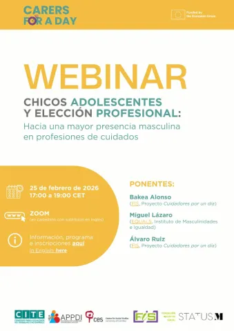 Webinar Chicos adolescentes y elecci&oacute;n profesional - hacia una mayor presencia masculina en profesiones de cuidado 
