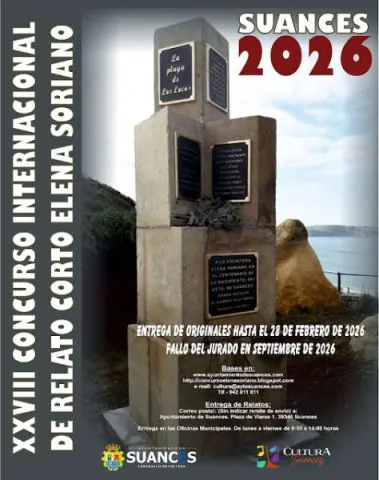 XXVIII Concurso Internacional de Relato Corto &ldquo;Elena Soriano&rdquo; Suances 2026