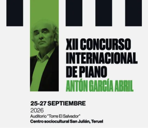 XII Concurso Internacional de Piano "Ant&oacute;n Garc&iacute;a Abril"
