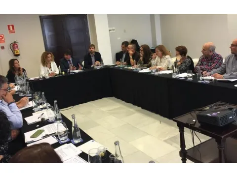 Participantes en las Jornadas de Evaluación de Actividades Juveniles y Campos de